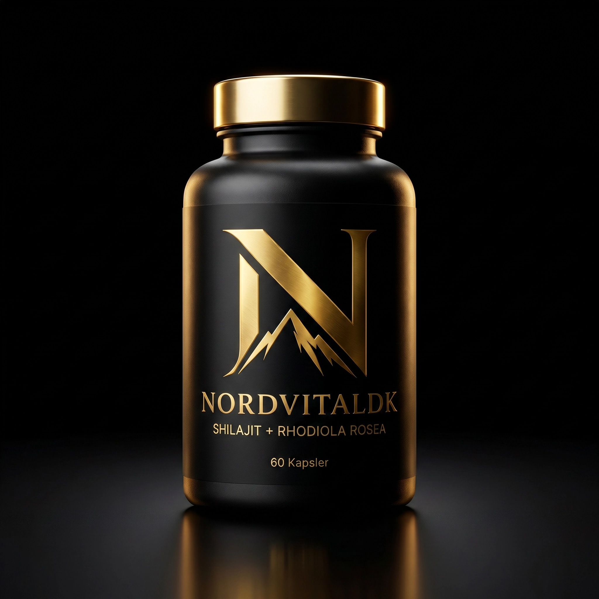 Shilajit + Rhodiola Rosea Kapsler – Energi & Balance